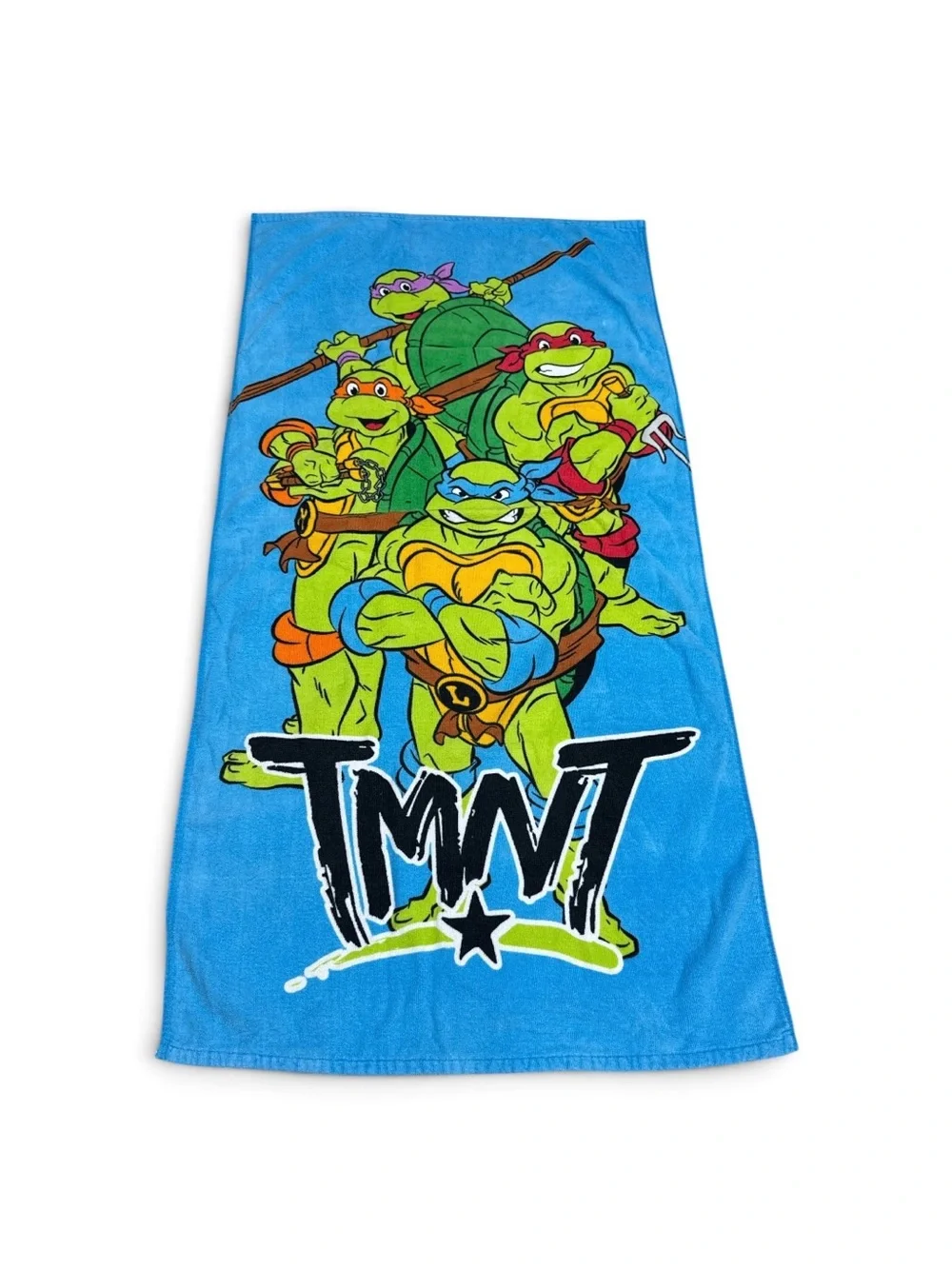 2022 Nickelodeon TMNT Teenage Mutant Ninja Turtles Beach Towel 49x25”